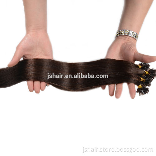Human Hair Extensions UK Double Drawn Prebonded Hair Extension U tip